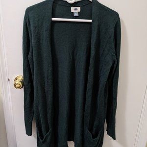 Dark Green Cardigan